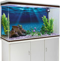 AWERT 48x24 in Undersea Aquarium Backdrop Underwater Fish Tank Background