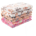 MIWOPET 3 Pack Cat and Dog Blanket Soft & Warm Fleece Flannel Sleep Mat, Great Pet Throw for Puppy, Kitten,Cats,Small Dogs (Small 23" x 15")