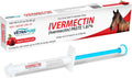 Ivermectin Horse Paste 1.87% Apple Flavored Horse Dewormer, Equine Wormer Paste, Horse Wormer, 6.08g Tube, Treats Up to 