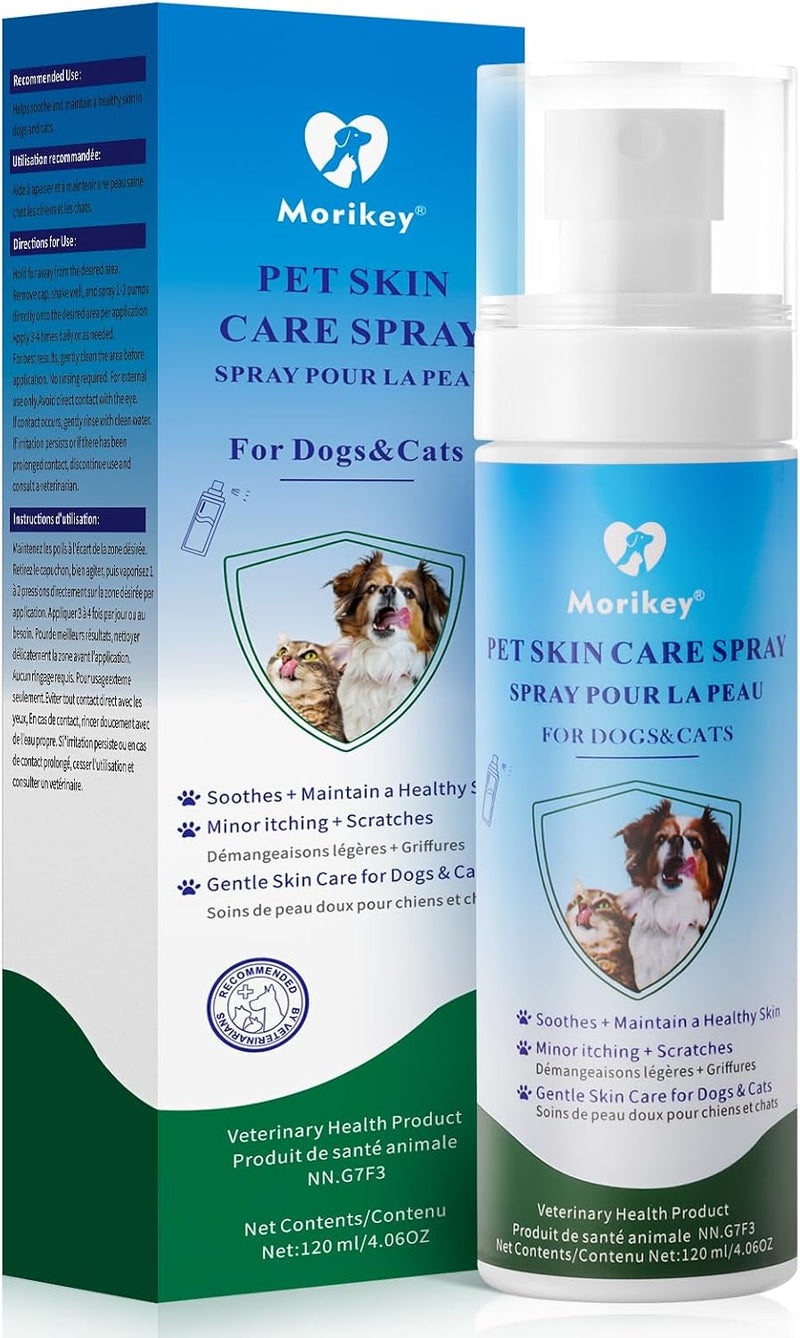 Pet Wound Care,Gentle Formula Wound Spray for Pets, Helps with Rashes,Itching,Skin Irritations, Hot Spots,Bites, Non-irr
