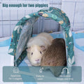 Guinea Pig Hideout Tunnel, Washable Large Fleece Guinea Pigs Toys for Small Animal Habitat, Sturdy Anti-Chew Guinea Pig’