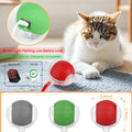 Goosheep 2025 New 3Pack Cat Ball Kitten Toys for Indoor Interactive Kitty Ball Toy Speedy Tail 360° Automatic Rolling(Re