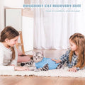 DoggieKit Cat Surgery Recovery Suit, Kitten Anti Licking Onesie for Female Spay Male Neuter, Soft Breathable Surgical Bodysuit, Post Operative Shirt for Abdominal Wound E-Collar & Cone Alternative
