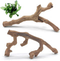 VCEPJH Snake Climbing Branch, 2Pcs Reptile Wood Natural Cork Log Tank Accessories Tree Trunk for Chameleon Bearded Drago