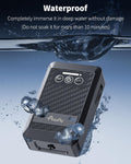 Pawfly Aquarium Lithium Battery Powered Air Pump USB Rechargeable Oxygen Pump Portable Live Bait Aerator Pump for Outdoo