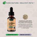 Animal Essentials Hairball Relief Formula - Hairball Treatment for Dogs and Cats, Hairball Medicine, Hairball Remedy, Marshmallow Root Extract - 2 Fl Oz