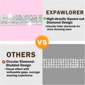 EXPAWLORER Soft Velvet Safe Cat Collars for Girl Cats -2 Pack Rhinestones Bling Diamante Adjustable Collars Breakaway- Chirstmas Cat Clollar Gifts with Bells for Boy Cats Kitty and Small Dogs