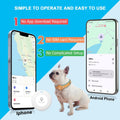 GPS Tracker for Dogs, Dog GPS Tracker, Pet Location Tracker with Collar, Real-Time Tracking, No Monthly Fee or Subscript