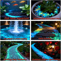 Glow in the Dark Gravel Stones,Aquarium Gravel,Aquarium Sand,Decorative Glow Gravel Rocks for Fairy Garden Fish Tank Suc