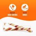 Good 'n' Fun Twists Long-Lasting Dog Treat Made With Real Protein, 10 Count
