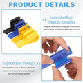 12Pcs Fish Tank Mounting Clip for 0.3"-1" Dia Tube,4 Colors