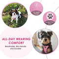 Lukovee Dog Car Harness Seat Belt Set, Seatbelt with 2 in 1 Buckle, M