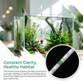 balacoo 4 Pcs Floating Aquarium Hydrometer with Thermometer 32-110°F/0-43°C