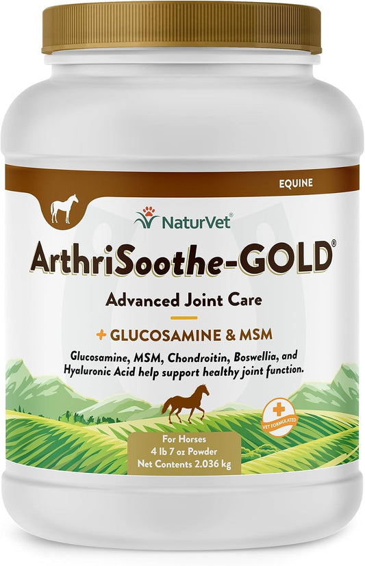 NaturVet ArthriSoothe Gold Advanced Joint Horse Supplement Powder