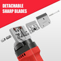 TAKEKIT Horse Clippers, 600W Professional Heavy Duty Horse Body Clippers, 6-Speeds Large Livestock Clippers for Body Cli