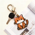 choice of all Cat Keychain Cat Bag Charm Cute Charms for Backpacks Clip On Cat Collar Charms for Handbags Accessories