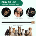 Woyamay 4 Pack Flea Collar for Dogs, Flea and Tick Prevention for Dogs, 32 Months Dog Flea and Tick Treatment, Adjustable Dog Flea Collars, Dog Flea Treatment Collar, Flea Treatment for Dogs, Black