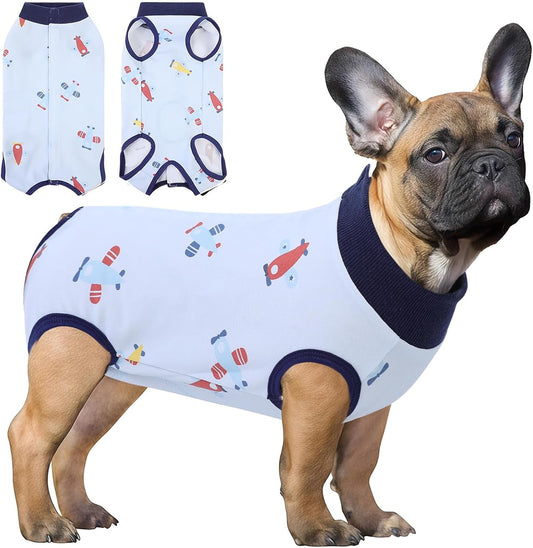 SAWMONG Recovery Suit for Dogs Female Male, Breathable Dog Onesie Body Suit After Surgery Spay Neuter, Professional Pet 