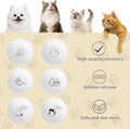 Non-Slip Cat Food Bowls, 6 Pack Whisker-Friendly Ceramic Bowls