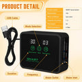 Reptile Mister, Automatic Reptile Misting System with Timer, 360°Adjustable Spray Nozzles, Humidifier for Amphibians Ter