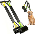 Dog Pooper Scooper, 2-Pack 32" Long Handle Large Poop Scooper for Yard