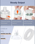 Pawfly Mini Aquarium Sponge Filter, Small Fish Tank Internal Filter with Foam and Air Stone Submersible Bio Sponge Filte
