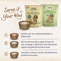 CARNA4 Flora4 Probiotic Food Topper for Dogs & Cats, Greens Plus,18oz