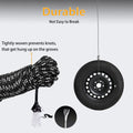 Extra Long Cat Leash for Yard, Lightweight Outdoor Cat Leash Long Light Extension, Long Thin Lead for Rabbits, Kitten, Puppy and Small Animals (4.5M/ 15FT)