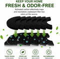 Activated Carbon Filters Compatible with Litter-Robot 4 (LR4), Replacement Deodorizing Carbon Filters for Cat Litter Box