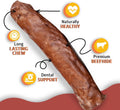Canine Chews 10-11" Beef-Basted MEGA Retriever Rolls (10 Pack) Natural Rawhide for Big Dogs - Long-Lasting Dog Chew Trea