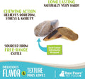 Raw Paws Filled Cows Hooves for Dogs - Peanut Butter, (5-Count) - Cow Hoofs