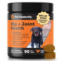 Hip + Joint Supplement for Dogs with Glucosamine Chondroitin - MSM, Turmeric & Collagen Soft Chews - Joint Function, Stiffness, and Mobility Support, May Reduce Occasional Discomfort (Chicken, 90 Ct)
