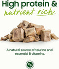 smallbatch Freeze Dried Premium Turkey Heart Treats for Dogs & Cats, 3.5oz