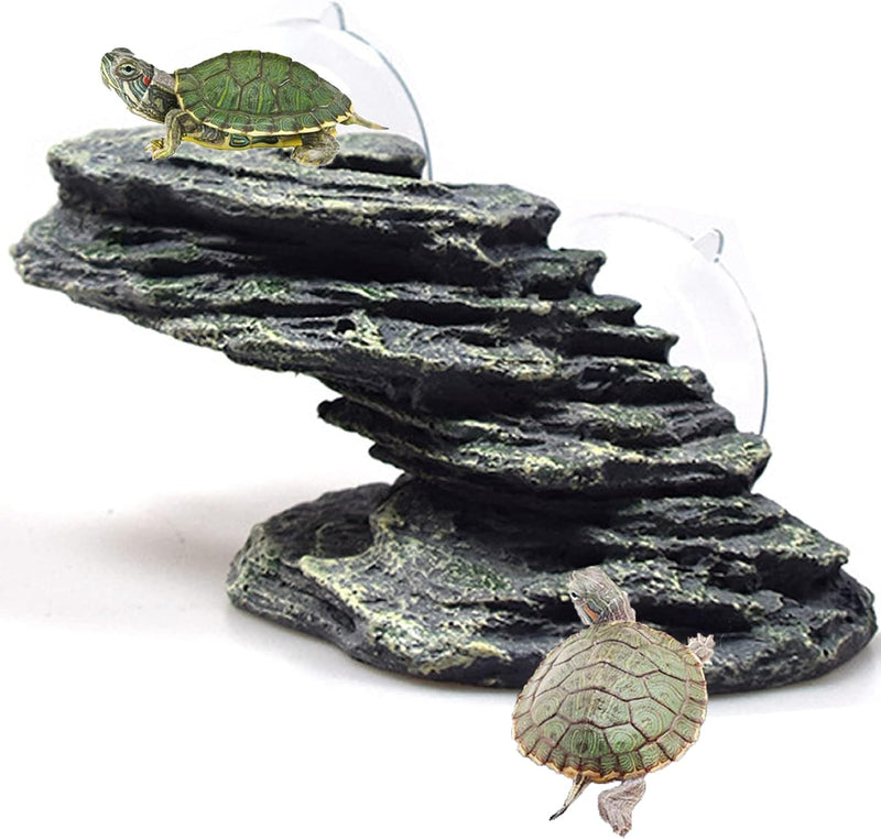 kathson Turtle Basking Platform,Tortoise Dock Floating Resting Terrace Rock
