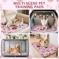 IEUUMLER Washable Pee Pads for Dogs, 2 Pack Cake Pattern Reusable Waterproof Puppy Potty Pads, Non-Slip Absorbent Pet Tr