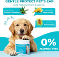 Falatong Gentle Pet Eye Wipes, Hypoallergenic Tear Stain Remover for Cats and Dogs, 100 Count Unscented Cleaning Pads with Adequate Fluid Content