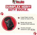BULLHUG Adjustable Dog Harness– No Pull, No Choke – for English Bulldogs, French Bulldogs, Pugs & Broad-Chested Breeds – Easy, Safe Walks (Black, Small)