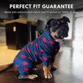 Spark Paws Dog Pajamas - Stretch Onesie Recovery Full Leg Surgery Suit PJS