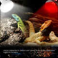Reptile Heat Lamp Bulbs 100W 2 Pack,Day and Night Infrared Basking Spot Heating Light Combo,UVA Heat Lamp Bulb for Repti