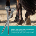 250PCS E6 High, Nail Steel Hoof Peg Securing Horse Shoe Nails Quality Horseshoe Firmly Horse Tool Accessory