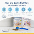 ProDen PlaqueOff Powder for Pets - Cat & Dog Breath Freshener - Plaque & Tartar Remover for Pet Oral Care - 180g