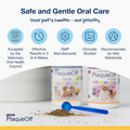 ProDen PlaqueOff Powder for Pets - Cat & Dog Breath Freshener - Plaque & Tartar Remover for Pet Oral Care - 60g