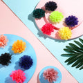 WILLBOND 30 Pcs Dog Collar Flowers Bulk Dog Collar Charms Pet Flower Bow Ties for Cat Puppy Grooming Accessories, 30 Colors