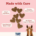 Tilby Peppermint Horse Treats 16 Ounces - Peppermint Treats for Horses and Ponies, All Natural, No Added Sugar or Molass