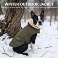 Queenmore Warm Puffer Dog Coat Thick Plush Quilting Small Winter Jacket