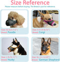 LUCKYPAW Dog Muzzle for Large Medium Small Dogs German Shepherd Labrador