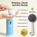 Waterless Cat Shampoo with Brush, Cat Bath No Rinse Dry Foam, Reduce Itchy Skin Shedding and Odor Control, Cats Kitten Shampoo