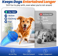 Smart Interactive Dog Toy to Keep Them Busy, Automatic Moving, E-TPU Material, 3 Interactive Modes, IPX7 Waterproof, USB