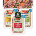 Instinct FreshRaw Meals, Natural Frozen Dog Food, Grain-Free - Variety Pack, 16 oz. (Pack of 6)