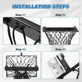 Yaocom 2 Set Wall Mount Hay Feeder for Horse Goats Hay Rack with Net